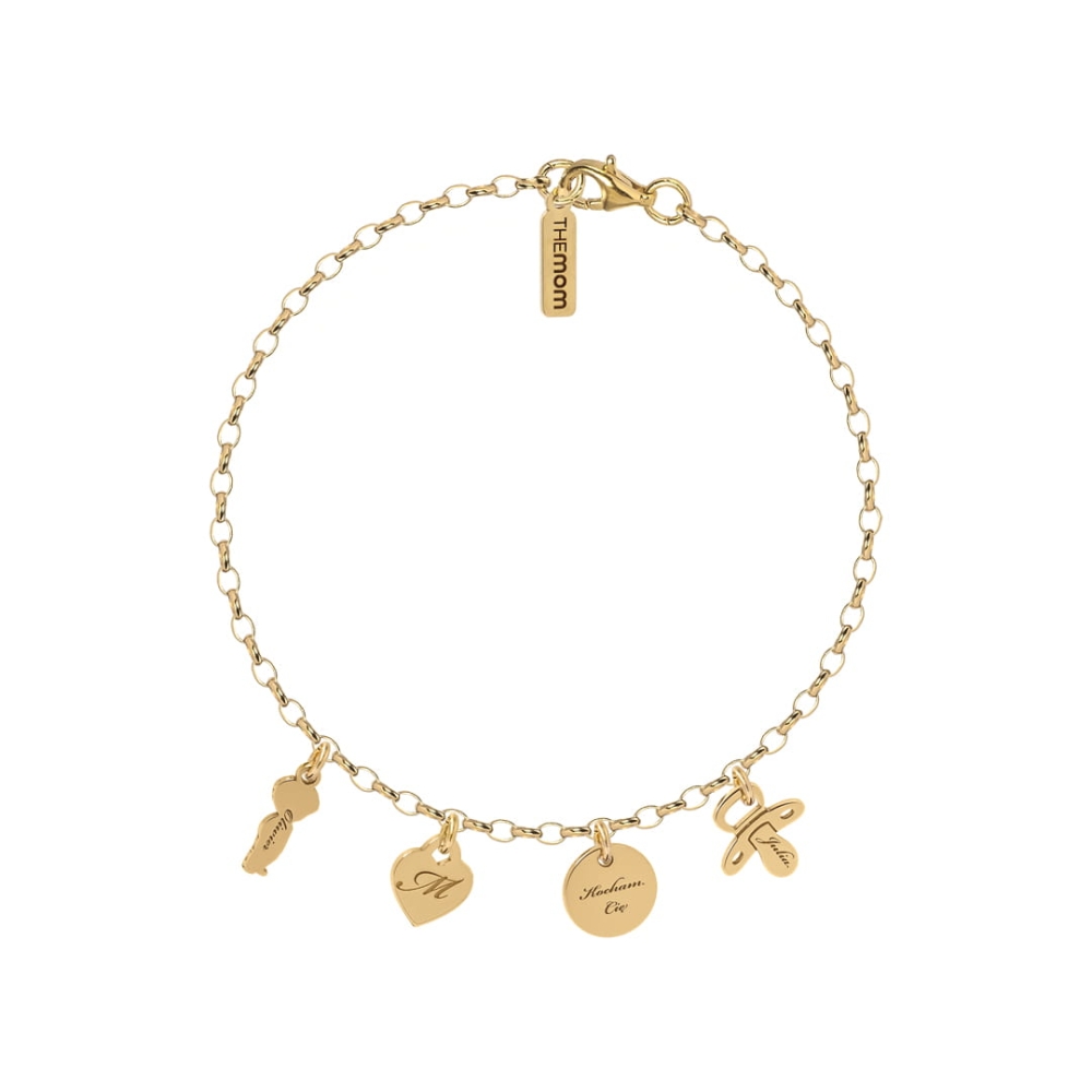 Złota Bransoletka MIX Gold 2 Biale.jpg