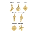 Złota Bransoletka MIX Gold Zawieszki Biale.jpg